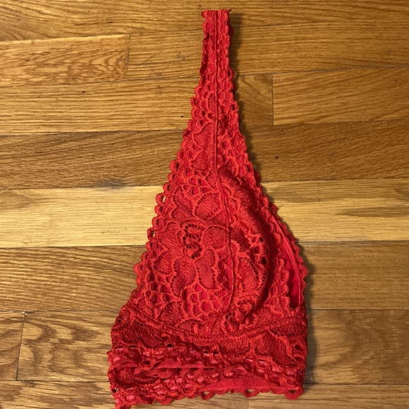 Red Bralette Size Small - Picture 6 of 6